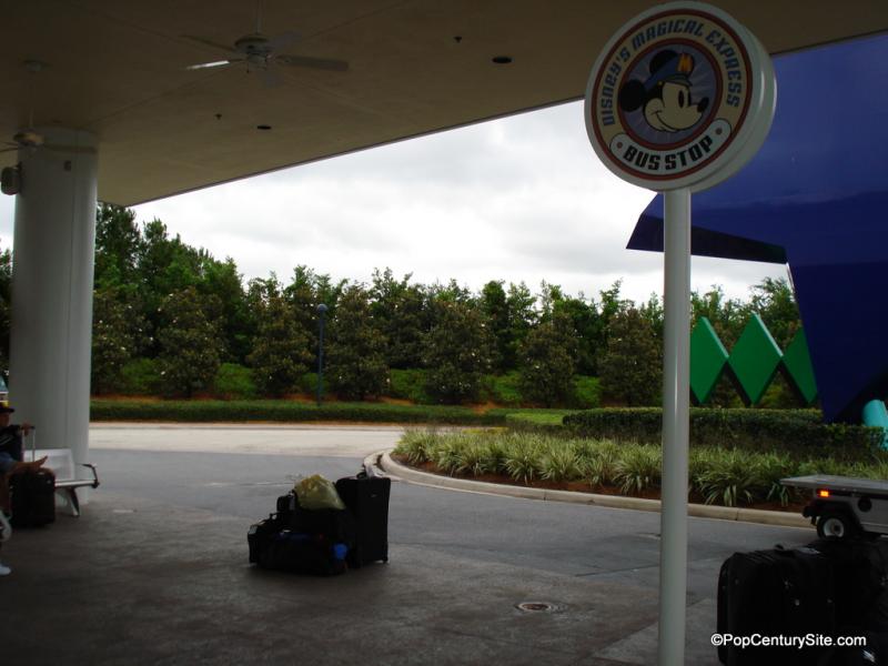Magical Express Bus Stop